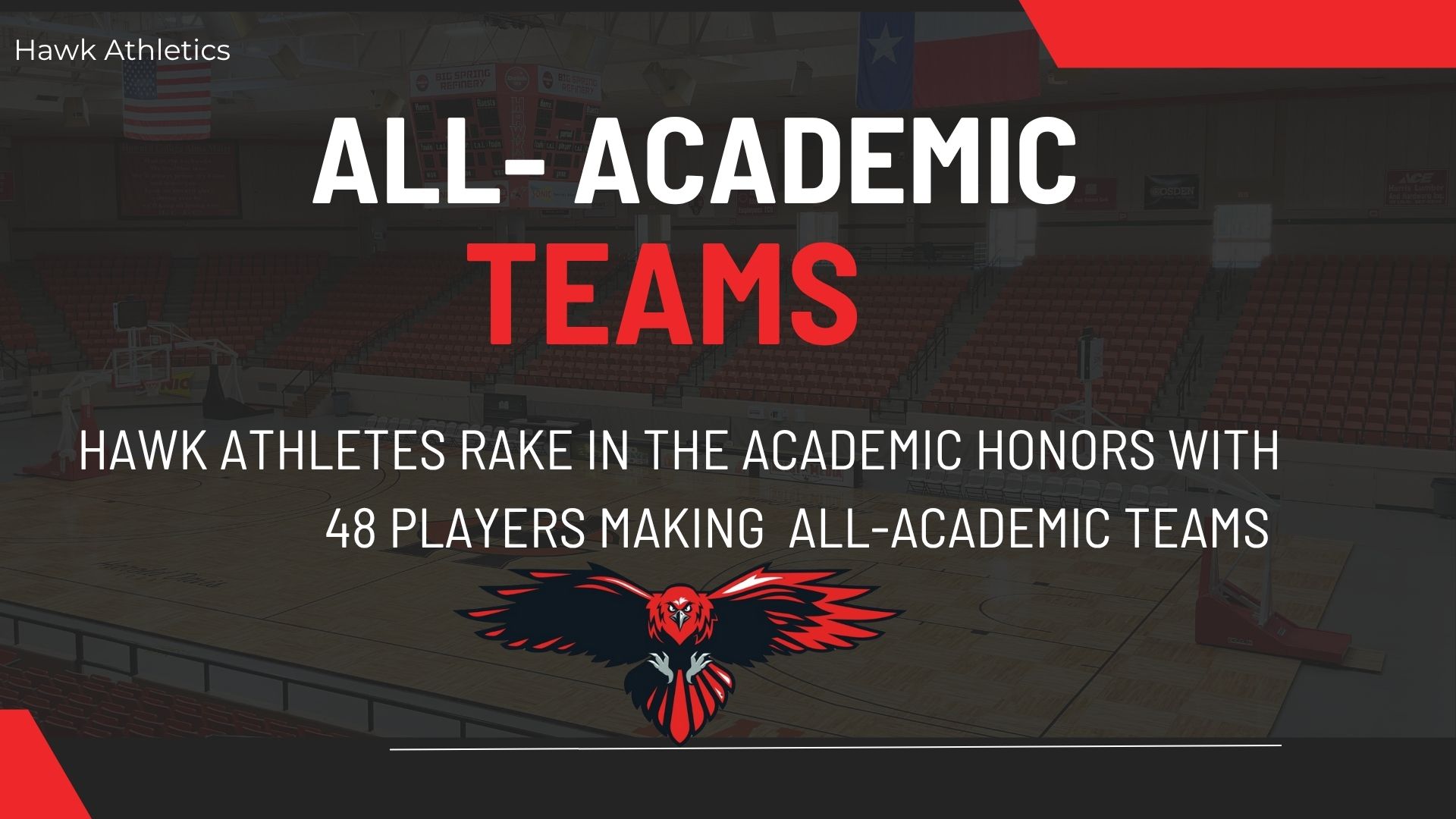 Graphic detailing athletic academic success 