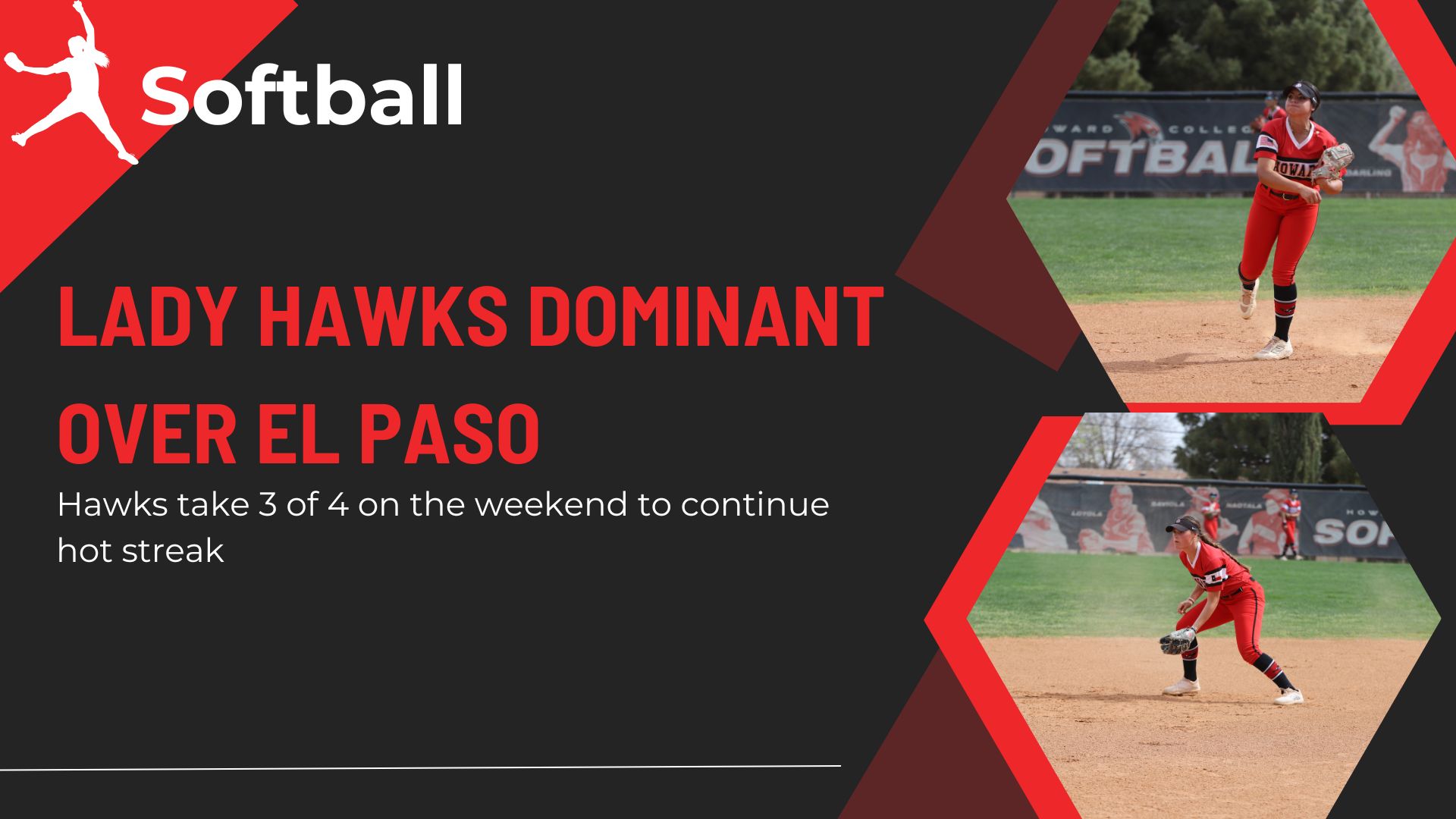 Graphic about Hawk Softball 